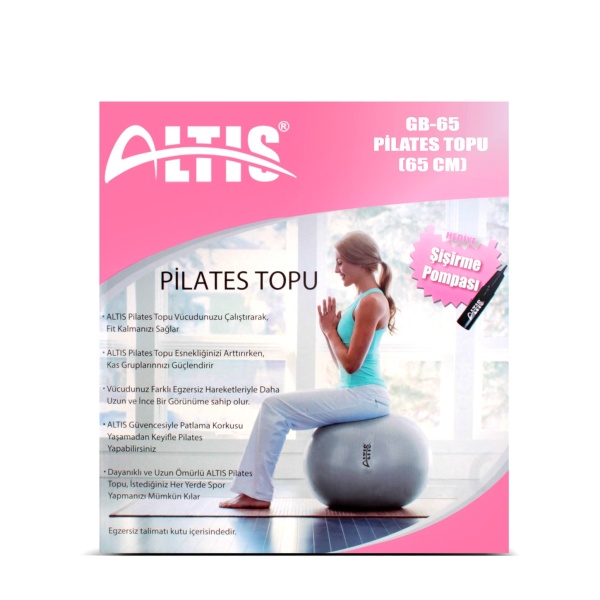 Altıs Gb-65 Pilates Topu + Pompa