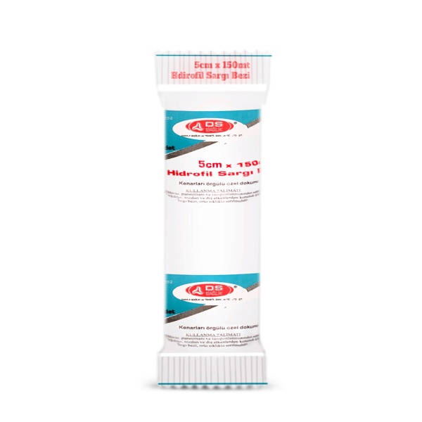 Damla Hidrofil Sargı Bezi 5Cm X 1,5M