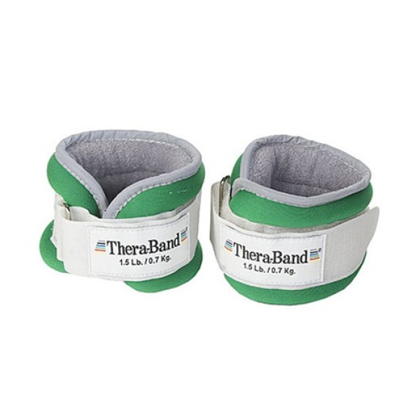 TheraBand® Ankle Wrist Weight Sets 0,7 kg / Yeşil