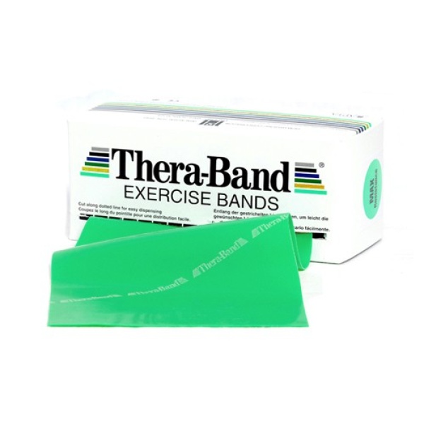 TheraBand® Exercise Band 5.5 m Ağır,Yeşil