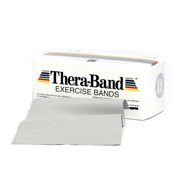TheraBand® Exercise Band 5.5 m Süper Ağır,Silver