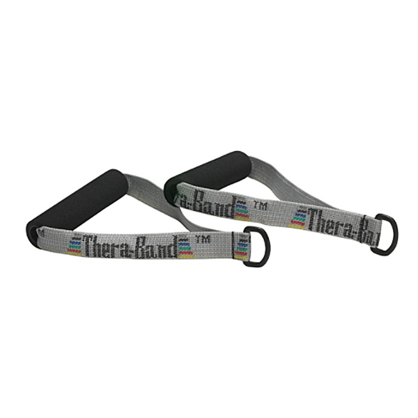 TheraBand® Exercise Handles With Dring Connector,Set Of 2