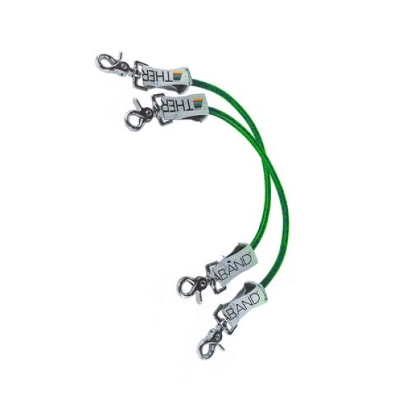 TheraBand® Professional ResisTence Tubing, Yeşil,30.5 cm/Set Of 2