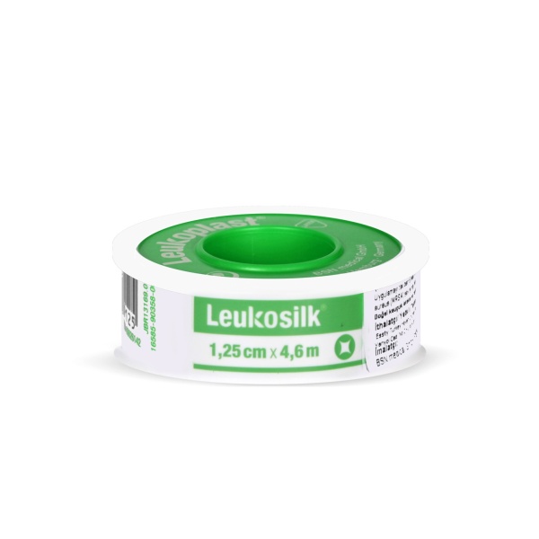 Leukosilk Flaster 1.25 cmx4.6 m Yara Bandı