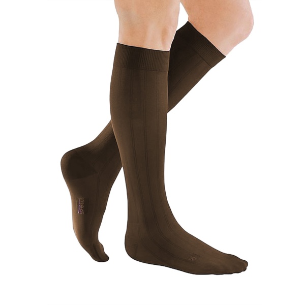 Mv Formen/1 Calf Stocking Normal Cl.Toe Brown Erkek Çorabı-Dizaltı Burnu Kapalı