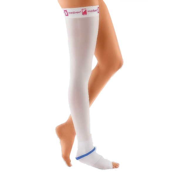 Mv Struva 23 Thigh Open Toe / Antiemboli Çorabı-Dizüstü Burnu Açık