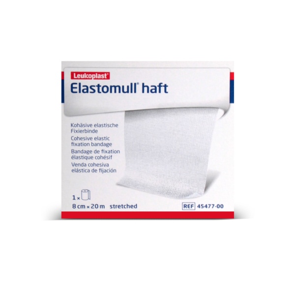 Elastomull Haft LF Bsn Fiksasyon Bandajı 8cm x 20m Beyaz