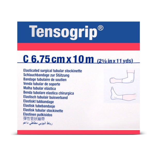 Tensogrip Tubular Bandaj Bsn Boru Bandaj 6,75cm x 10m Beyaz C Beden