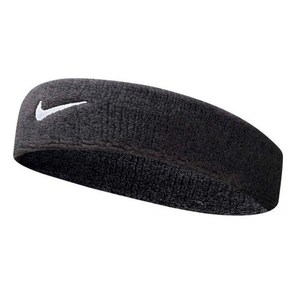 Nike Swoosh Headband Black/white Osfm, One Size/5