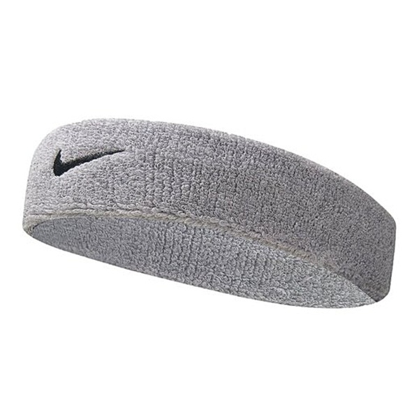 Nike Swoosh Headband Grey Heather/Black Osfm, One Size/5