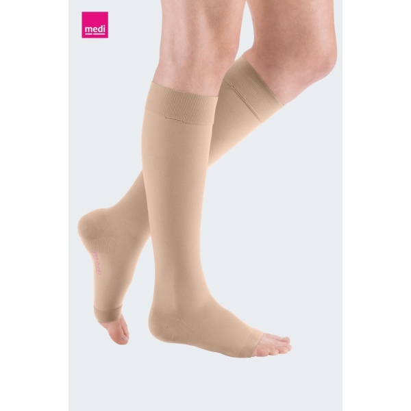 Mediven Plus CCL1  Dizaltı-Burnu Açık Ten Varis Çorabı