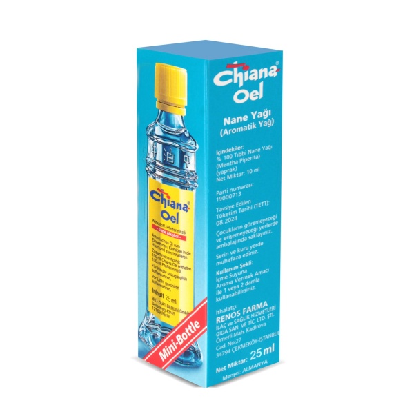 China Oel Çin Yağı 25 Ml