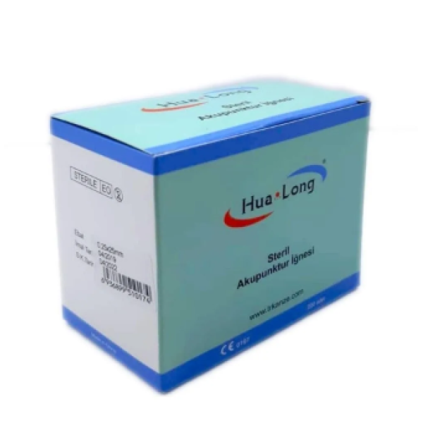 Hua Long 25X25 mm Steril Akupunktur İğnesi 200 Ad.