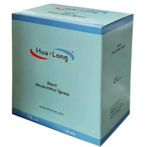 Hua Long 0.25X40 mm Steril Akupunktur İğnesi 200 Ad.