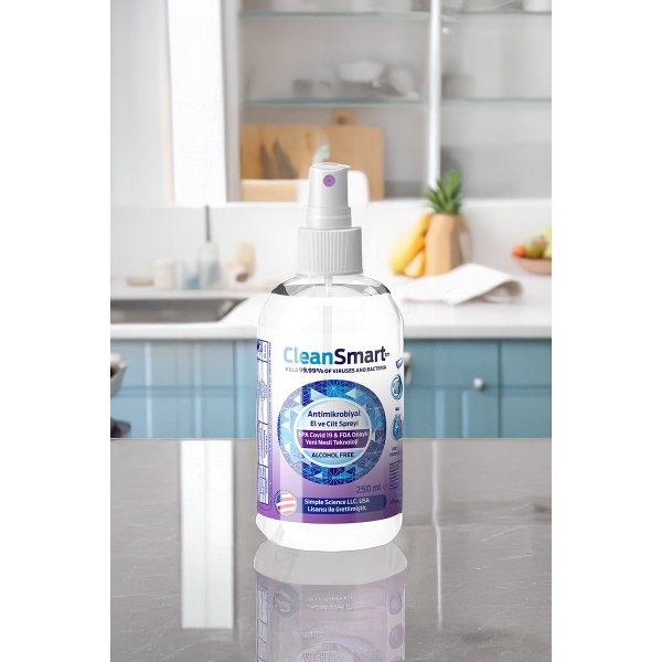 CLEANSMART ANTİSEPTİK EL VE CİLT SPREY 250 ML