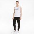 Puma 534401701 Mens Tank Top White Puma Spor Atlet