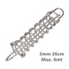 Sealux Halat Esnetme Yayı Galveniz 5MM 26CM