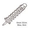 Sealux Halat Esnetme Yayı Galveniz 6MM 32CM