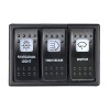 Goldsea Tekne Carling Slim Switch Panel 3 Anahtar Navigasyon Işığı - Projetktör - Silecek 12-24V
