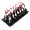 Goldsea Otomatik Sigortalı Marin Switch Panel Şarj + Voltmetreli Usb-C Soketli 12-24V