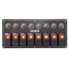 Goldsea Otomatik Sigortalı Marin Switch Panel 8 Anahtarlı 12-24V