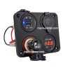 Marin Şarj + Voltmetre + Usb + Çakmak Soketi 12-24V