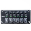 Sealux Switch Panel Tekne Kontrol Paneli Yatay 12/24v