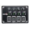 Sealux Switch Panel Tekne Kontrol Paneli Yatay 12/24v