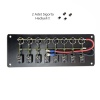 Sealux Switch Panel Tekne Kontrol Paneli Yatay 12/24v