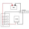 Sealux Switch Panel Tekne Kontrol Paneli Yatay 12/24v