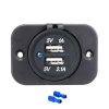 Marin Usb Soketi Çiftli 12-24V