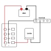 Sealux Switch Panel Tekne Kontrol Paneli Dikey 12/24v