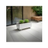 DEQQU Duracube Metal Saksı - Büyük Boy 25CM x 30CM x 60CM (Y-D-G)Beyaz