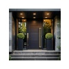DEQQU Terraguard Demonte Dikey Metal Saksı - 70X32X32CM Paslanmaz-Siyah