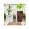 DEQQU Terraguard Demonte Dikey Metal Saksı - 70X32X32CM Paslanmaz-Beyaz