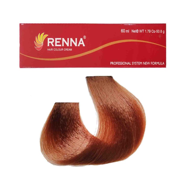Renna Saç Boyası Tüp 60 ml - 8-35 Bakır Altın Açık Sarı