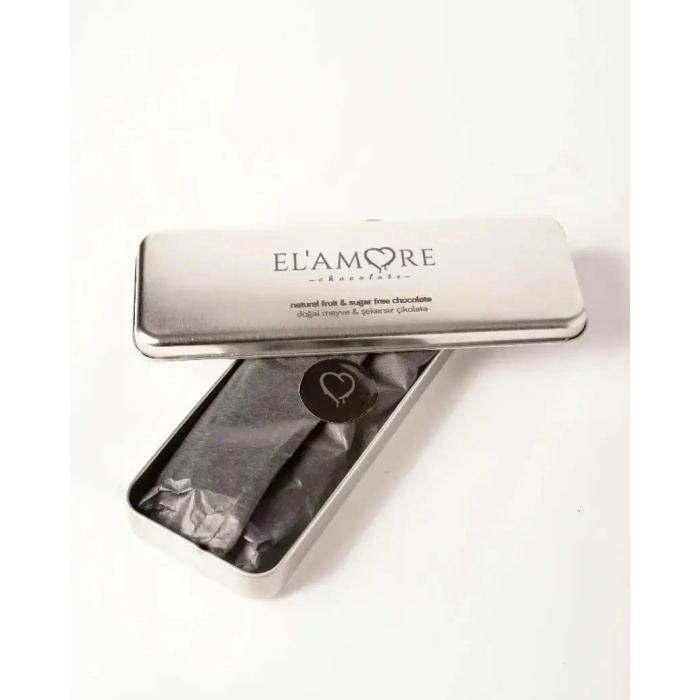 ELAMORE 150 G ŞEKERSİZ ÇİKOLATA KAPLI KAJULU