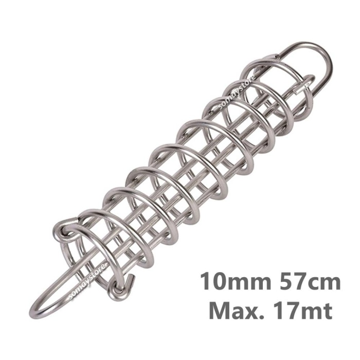 Sealux Halat Esnetme Yayı Galveniz 10MM 57CM