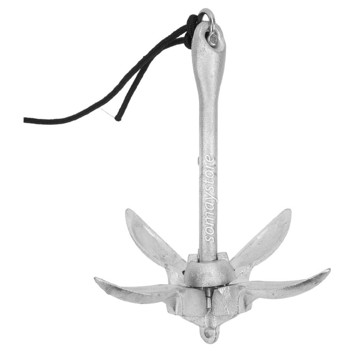 Bot , Kano ve Jetski Çıpası Çantalı Set 1.5 KG Şemsiye Çapalı