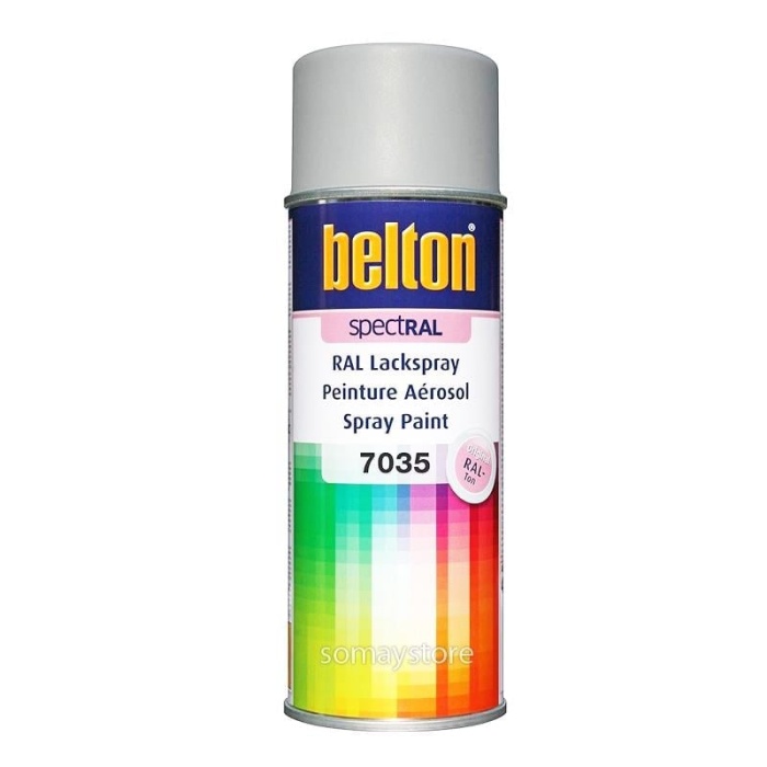 Belton SpectRAL Sprey Boya 400 Ml Parlak Ral 7035 Işık Gri