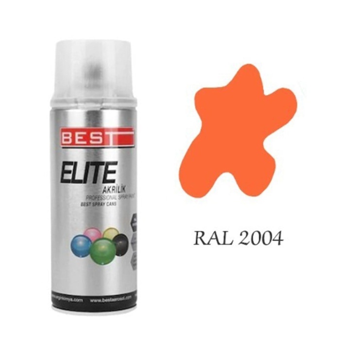 Best Elite Sprey Boya Ral2004 Turuncu 400ML