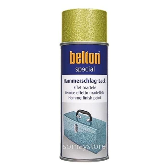 Belton Special Çekiç Darbesi Altın 400ml Sprey Boya