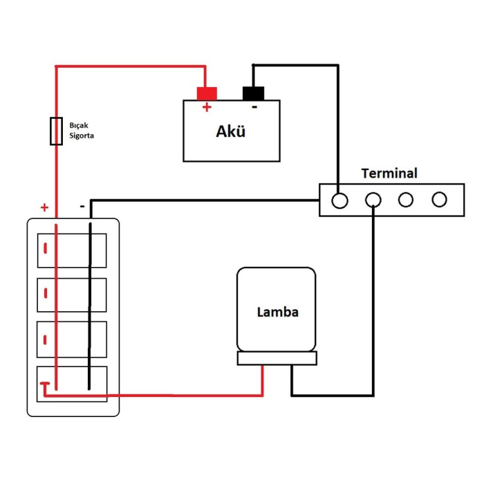 Goldsea Slim Model Switch Panel 1 Anahtar + Çiftli Usb 3.1A Soketli 12-24V 65x70mm