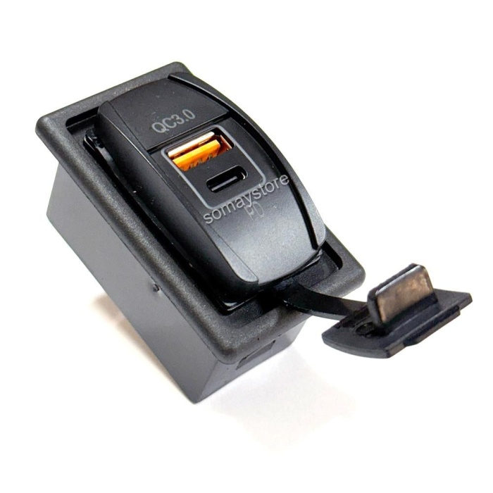 Goldsea Marin Anahtar Tip Usb Type-C Soketi 3.0 12-24V