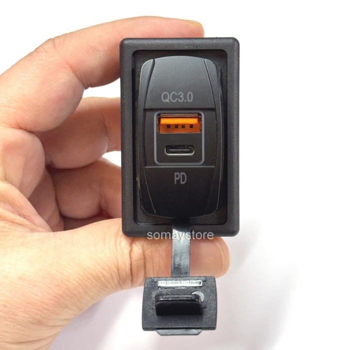 Goldsea Marin Anahtar Tip Usb Type-C Soketi 3.0 12-24V
