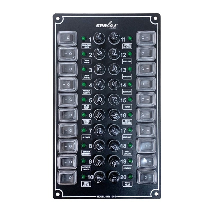 Sealux Switch Panel Küçük Ebat 12-24V Kontrol Paneli