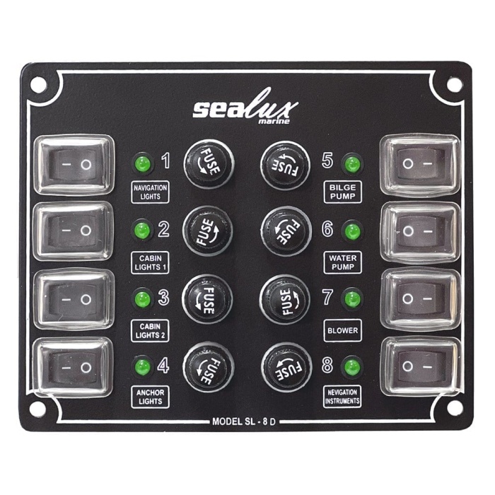 Sealux Switch Panel Küçük Ebat 12-24V Kontrol Paneli