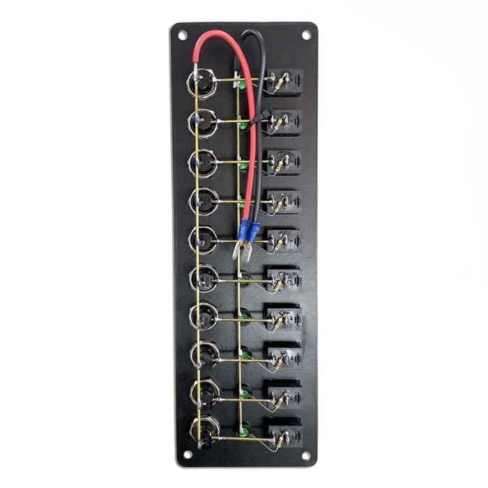 Sealux Switch Panel Tekne Kontrol Paneli Yatay 12/24v