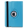Apple iPad 10.2 8. Nesil (A2270-A2428-A2429-A2430) Deri Kapaklı 360 Kılıf Açık Mavi
