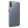 Samsung Galaxy A01 Ultra İnce Silikon Kılıf Şeffaf